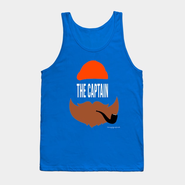 I'M THE CAPTAIN Tank Top by theenvyofyourfriends